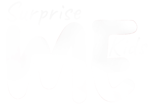 Logo surprise me kids blanco - Surprise Me Kids