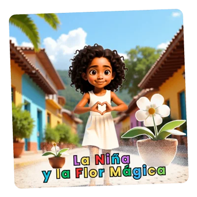 Aventuras nina flor magica - Surprise Me Kids