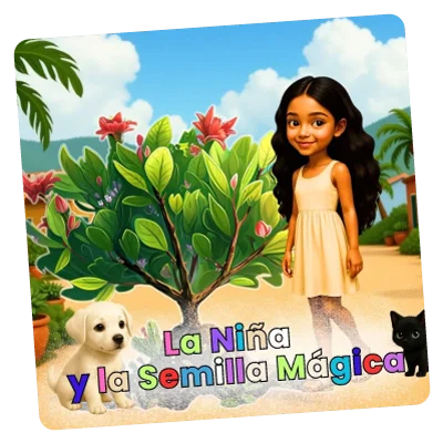 Nina semilla magica - Surprise Me Kids