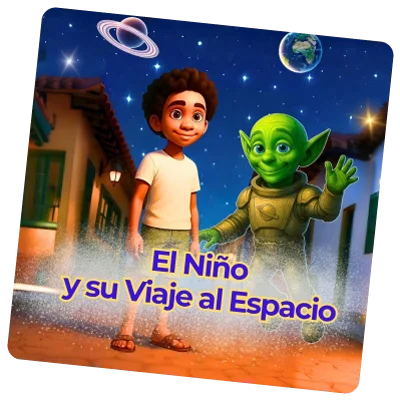 Nino viaje espacio - Surprise Me Kids